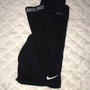 Nike Pro dri-fit black leggings.